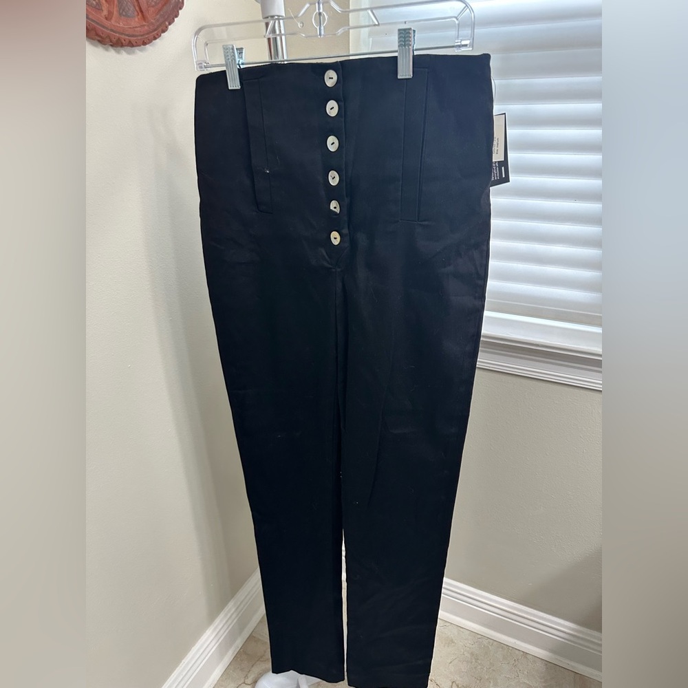 Àcheval Pampa Black Pants, Buttons, Medium
